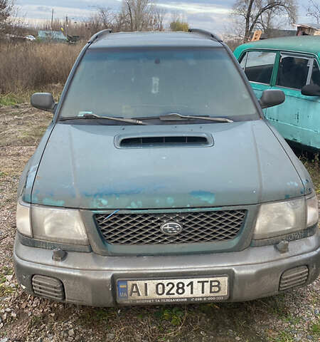 Зеленый Субару Форестер, объемом двигателя 2 л и пробегом 290 тыс. км за 2500 $, фото 2 на Automoto.ua