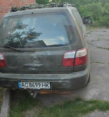 Зеленый Субару Форестер, объемом двигателя 1.99 л и пробегом 230 тыс. км за 3500 $, фото 1 на Automoto.ua