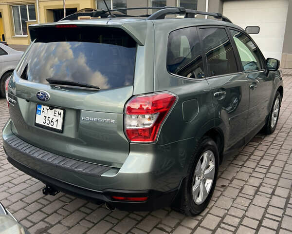 Субару Форестер 2014 в Ивано-Франковске на Automoto.ua Зеленый Субару Форестер, объемом двигателя 2.46 л и пробегом 114 тыс. км за 14500 $, фото 5 на Automoto.ua