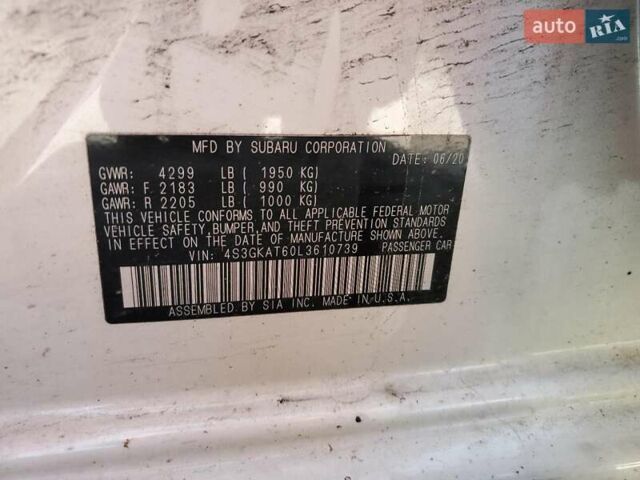 Белый Субару Импреза, объемом двигателя 2 л и пробегом 81 тыс. км за 2400 $, фото 11 на Automoto.ua