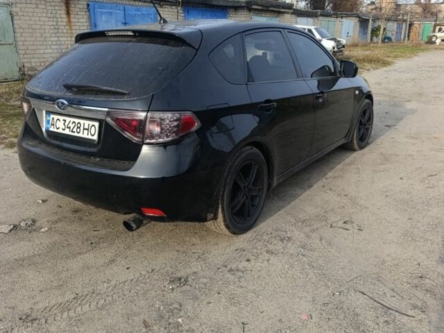 Черный Субару Импреза, объемом двигателя 1.5 л и пробегом 200 тыс. км за 3700 $, фото 2 на Automoto.ua