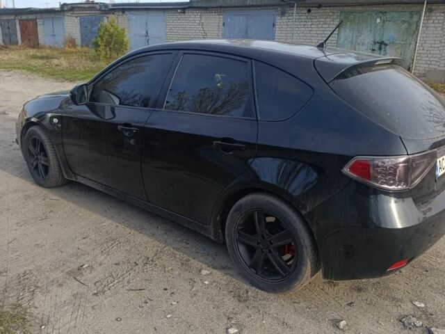 Черный Субару Импреза, объемом двигателя 1.5 л и пробегом 200 тыс. км за 3700 $, фото 4 на Automoto.ua