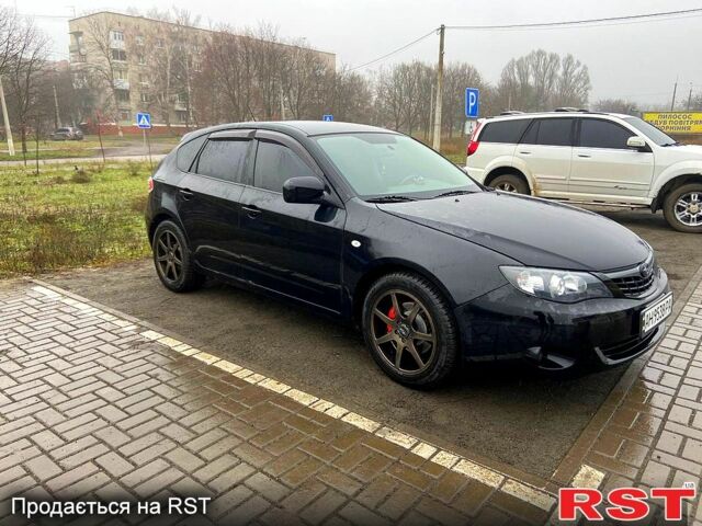 Черный Субару Импреза, объемом двигателя 3 л и пробегом 114 тыс. км за 5800 $, фото 1 на Automoto.ua