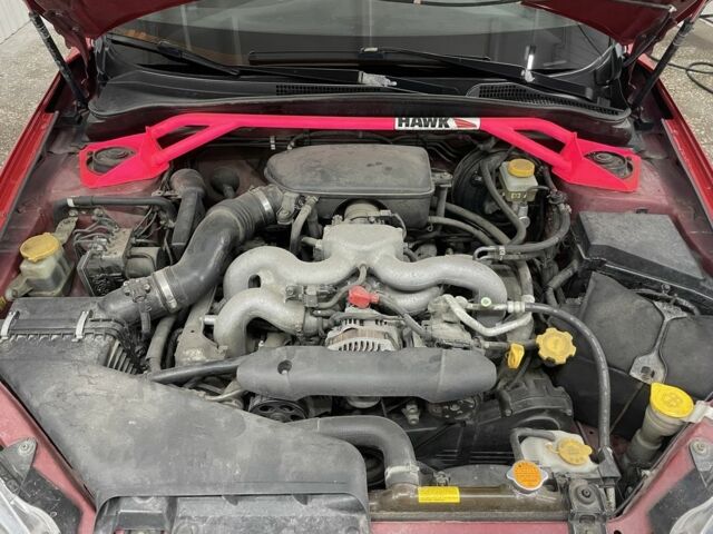 Красный Субару Импреза, объемом двигателя 2 л и пробегом 216 тыс. км за 8400 $, фото 3 на Automoto.ua