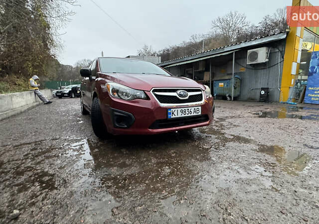 Красный Субару Импреза, объемом двигателя 2 л и пробегом 228 тыс. км за 7250 $, фото 6 на Automoto.ua