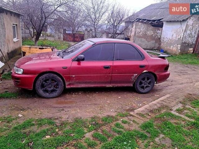 Красный Субару Импреза, объемом двигателя 1.6 л и пробегом 150 тыс. км за 2600 $, фото 3 на Automoto.ua