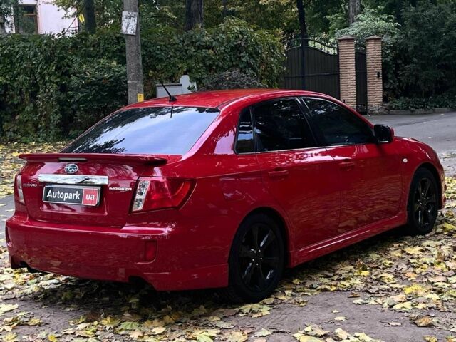 Красный Субару Импреза, объемом двигателя 2 л и пробегом 322 тыс. км за 6790 $, фото 6 на Automoto.ua