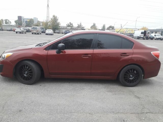 Красный Субару Импреза, объемом двигателя 2 л и пробегом 102 тыс. км за 7000 $, фото 5 на Automoto.ua