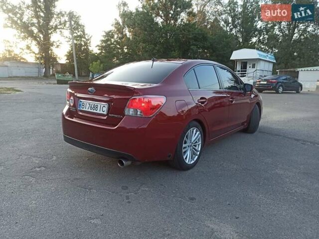 Красный Субару Импреза, объемом двигателя 2 л и пробегом 99 тыс. км за 11900 $, фото 8 на Automoto.ua