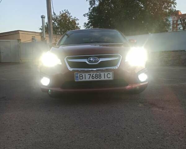 Красный Субару Импреза, объемом двигателя 2 л и пробегом 99 тыс. км за 11900 $, фото 6 на Automoto.ua