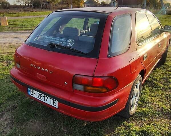 Субару Импреза 1994 в Белгород-Днестровском на Automoto.ua Красный Субару Импреза, объемом двигателя 1.6 л и пробегом 100 тыс. км за 2500 $, фото 1 на Automoto.ua