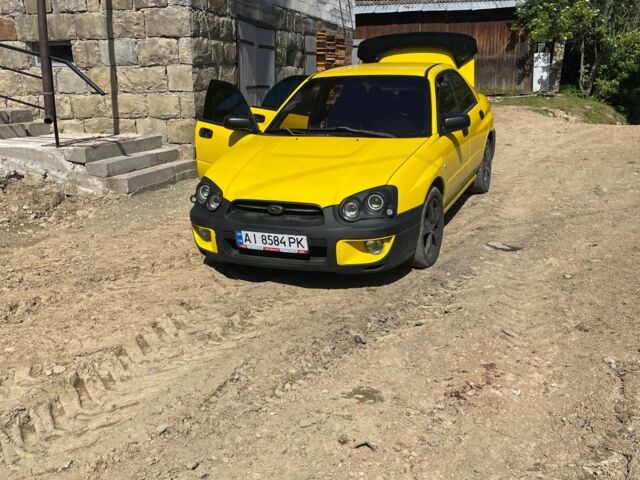 Жовтий Субару Імпреза, об'ємом двигуна 1.6 л та пробігом 1000 тис. км за 4700 $, фото 1 на Automoto.ua