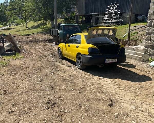 Жовтий Субару Імпреза, об'ємом двигуна 1.6 л та пробігом 1000 тис. км за 4700 $, фото 1 на Automoto.ua