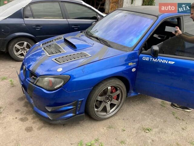 Синий Субару Импреза, объемом двигателя 3.5 л и пробегом 150 тыс. км за 9300 $, фото 3 на Automoto.ua