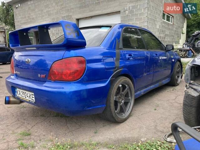 Синий Субару Импреза, объемом двигателя 3.5 л и пробегом 150 тыс. км за 9300 $, фото 18 на Automoto.ua
