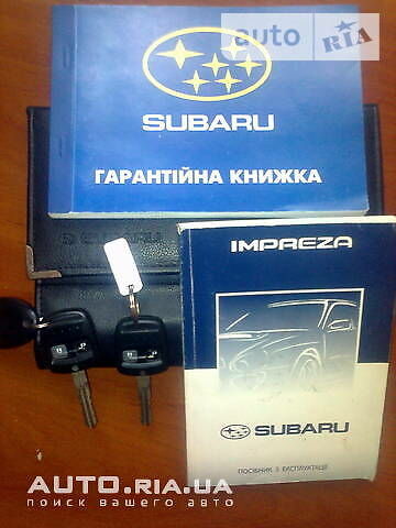 Синій Субару Імпреза, об'ємом двигуна 2 л та пробігом 180 тис. км за 6100 $, фото 2 на Automoto.ua