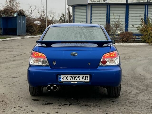 Синий Субару Импреза, объемом двигателя 2 л и пробегом 217 тыс. км за 6499 $, фото 5 на Automoto.ua