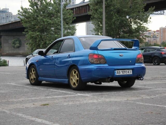 Синій Субару Імпреза, об'ємом двигуна 2 л та пробігом 195 тис. км за 6000 $, фото 1 на Automoto.ua