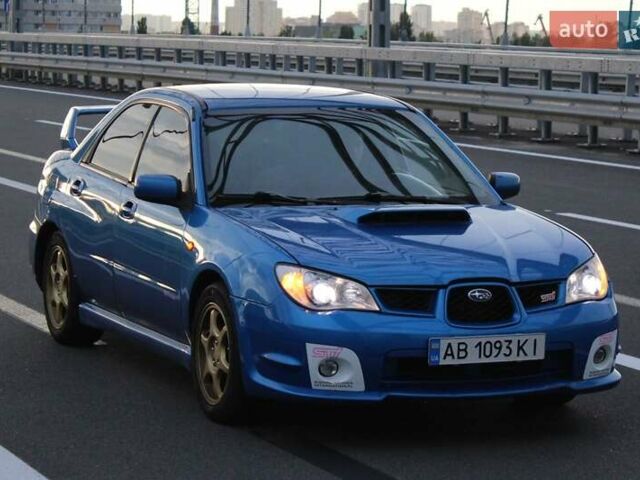 Синий Субару Импреза, объемом двигателя 2 л и пробегом 193 тыс. км за 6200 $, фото 1 на Automoto.ua