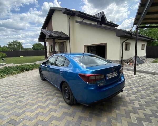Синий Субару Импреза, объемом двигателя 2 л и пробегом 91 тыс. км за 10100 $, фото 4 на Automoto.ua