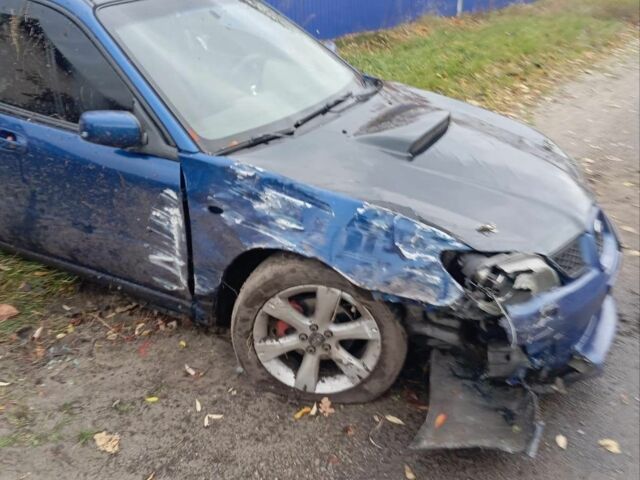 Синий Субару Импреза, объемом двигателя 2 л и пробегом 360 тыс. км за 3000 $, фото 2 на Automoto.ua