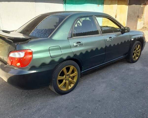 Зеленый Субару Импреза, объемом двигателя 1.6 л и пробегом 195 тыс. км за 3990 $, фото 1 на Automoto.ua