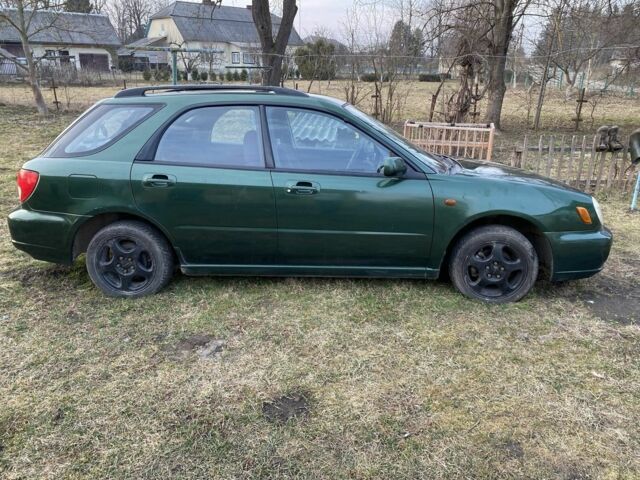 Зеленый Субару Импреза, объемом двигателя 1.6 л и пробегом 186 тыс. км за 2858 $, фото 3 на Automoto.ua