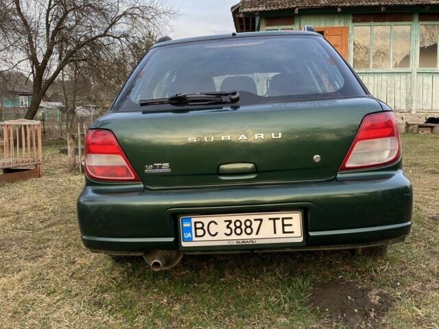 Зеленый Субару Импреза, объемом двигателя 1.6 л и пробегом 186 тыс. км за 2858 $, фото 2 на Automoto.ua