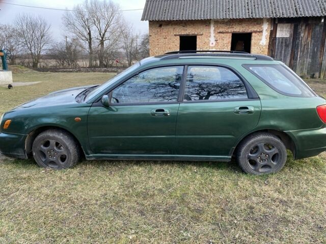 Зеленый Субару Импреза, объемом двигателя 1.6 л и пробегом 186 тыс. км за 2858 $, фото 1 на Automoto.ua