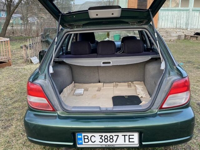 Зеленый Субару Импреза, объемом двигателя 1.6 л и пробегом 186 тыс. км за 2858 $, фото 6 на Automoto.ua