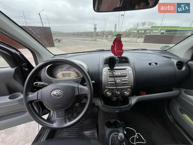 Черный Субару Джасти, объемом двигателя 1 л и пробегом 182 тыс. км за 3999 $, фото 20 на Automoto.ua