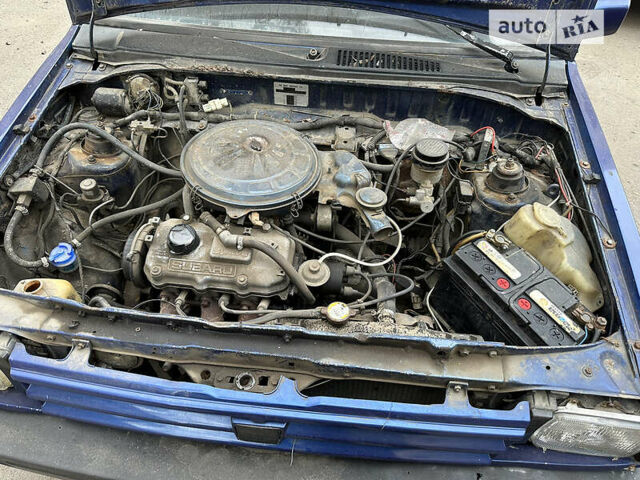 Синий Субару Джасти, объемом двигателя 1.2 л и пробегом 300 тыс. км за 1000 $, фото 2 на Automoto.ua