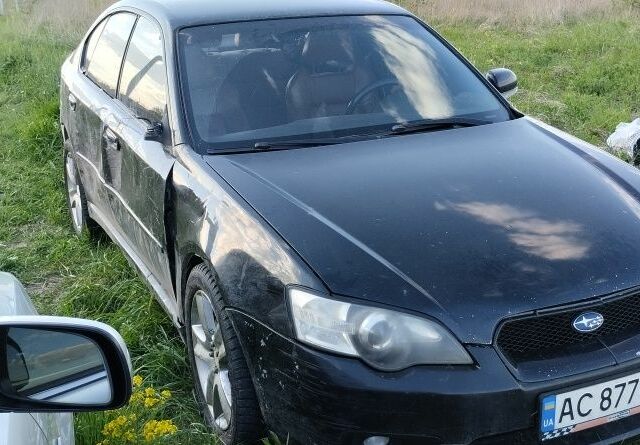 Чорний Субару Легасі, об'ємом двигуна 2 л та пробігом 276 тис. км за 4700 $, фото 3 на Automoto.ua
