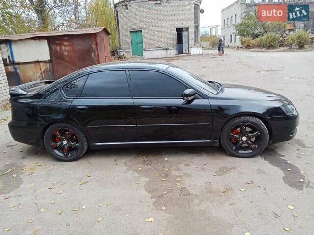 Черный Субару Легаси, объемом двигателя 3 л и пробегом 312 тыс. км за 5500 $, фото 5 на Automoto.ua
