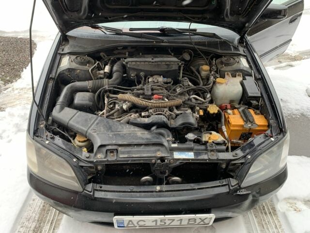 Черный Субару Легаси, объемом двигателя 2 л и пробегом 315 тыс. км за 2900 $, фото 10 на Automoto.ua