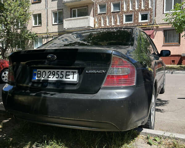 Черный Субару Легаси, объемом двигателя 2 л и пробегом 230 тыс. км за 4500 $, фото 3 на Automoto.ua