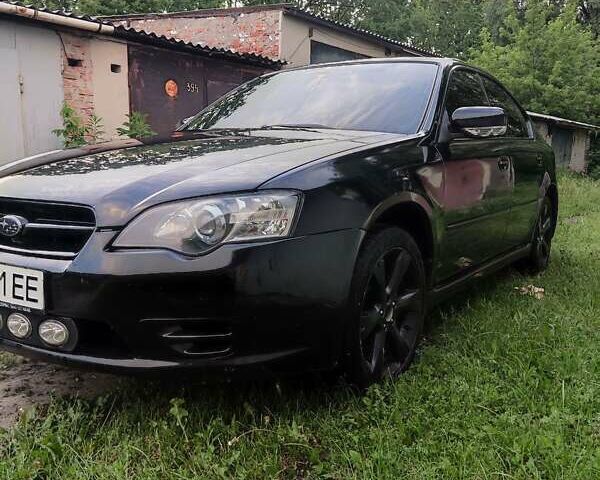 Черный Субару Легаси, объемом двигателя 2 л и пробегом 400 тыс. км за 5000 $, фото 2 на Automoto.ua
