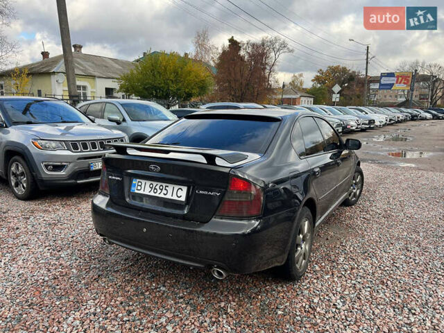 Субару Легасі 2004 у Полтаві на Automoto.ua Чорний Субару Легасі, об'ємом двигуна 2.46 л та пробігом 210 тис. км за 5200 $, фото 3 на Automoto.ua