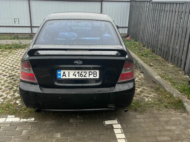 Черный Субару Легаси, объемом двигателя 2 л и пробегом 322 тыс. км за 4500 $, фото 3 на Automoto.ua