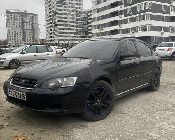 Черный Субару Легаси, объемом двигателя 3 л и пробегом 280 тыс. км за 4700 $, фото 1 на Automoto.ua