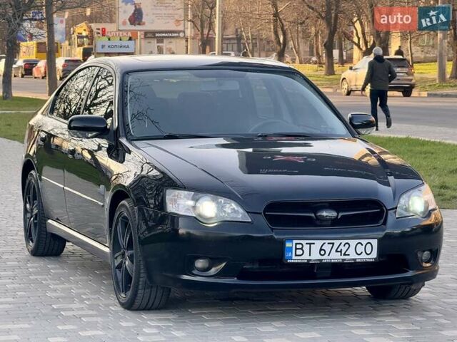 Черный Субару Легаси, объемом двигателя 2 л и пробегом 221 тыс. км за 6300 $, фото 3 на Automoto.ua