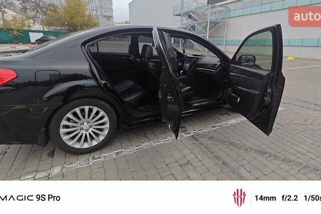 Черный Субару Легаси, объемом двигателя 2.46 л и пробегом 205 тыс. км за 8400 $, фото 14 на Automoto.ua