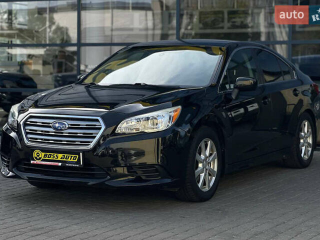 Черный Субару Легаси, объемом двигателя 2.5 л и пробегом 124 тыс. км за 10600 $, фото 2 на Automoto.ua