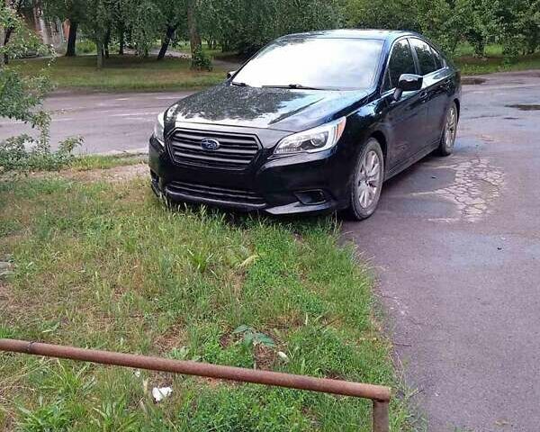 Черный Субару Легаси, объемом двигателя 2.5 л и пробегом 65 тыс. км за 9500 $, фото 1 на Automoto.ua