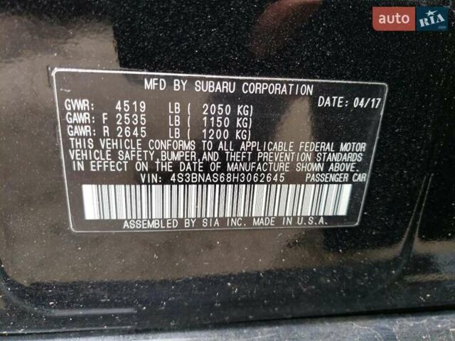 Черный Субару Легаси, объемом двигателя 2.5 л и пробегом 151 тыс. км за 14900 $, фото 9 на Automoto.ua