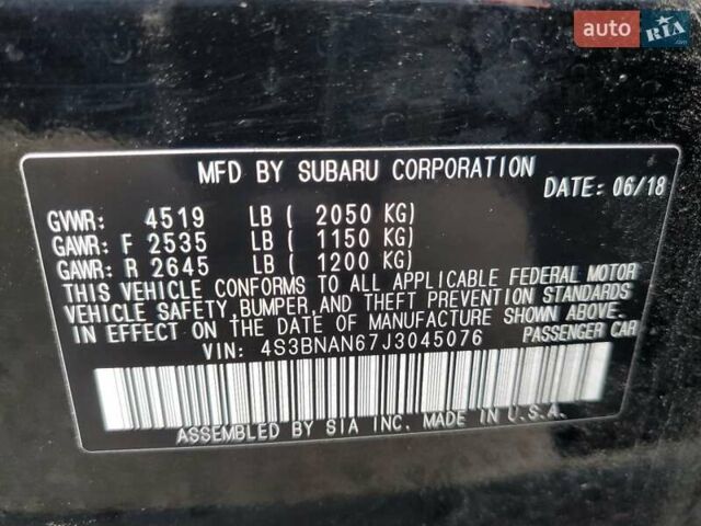 Черный Субару Легаси, объемом двигателя 2.46 л и пробегом 39 тыс. км за 3000 $, фото 11 на Automoto.ua