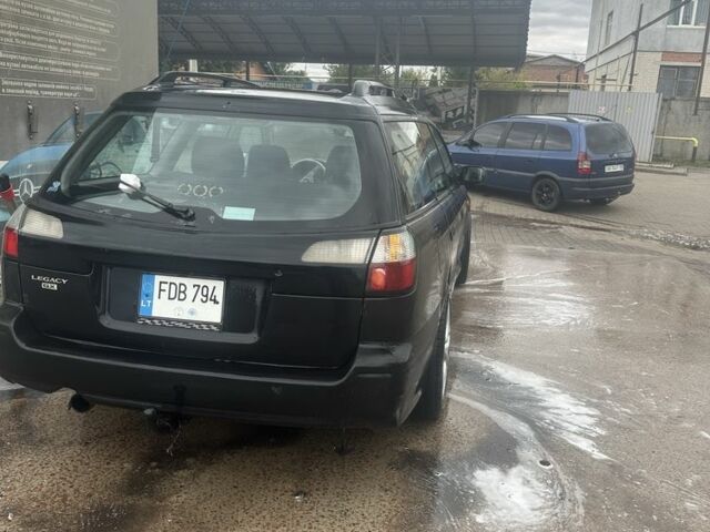 Черный Субару Легаси, объемом двигателя 2.5 л и пробегом 180 тыс. км за 2738 $, фото 2 на Automoto.ua