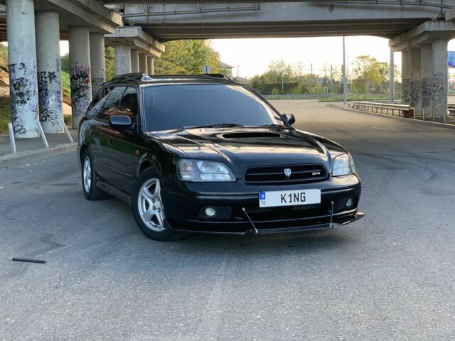 Черный Субару Легаси, объемом двигателя 2.5 л и пробегом 145 тыс. км за 4200 $, фото 12 на Automoto.ua