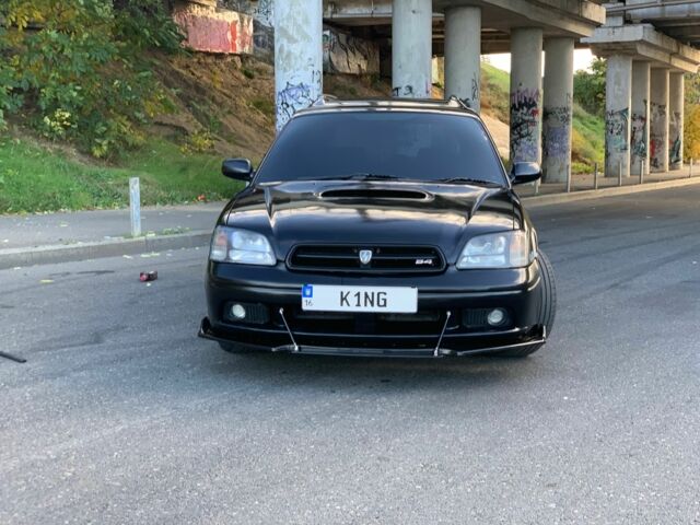 Черный Субару Легаси, объемом двигателя 2.5 л и пробегом 145 тыс. км за 4200 $, фото 13 на Automoto.ua