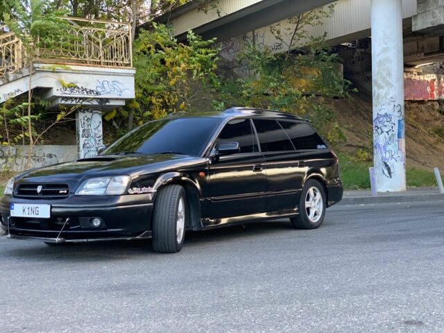 Черный Субару Легаси, объемом двигателя 2.5 л и пробегом 145 тыс. км за 4200 $, фото 8 на Automoto.ua